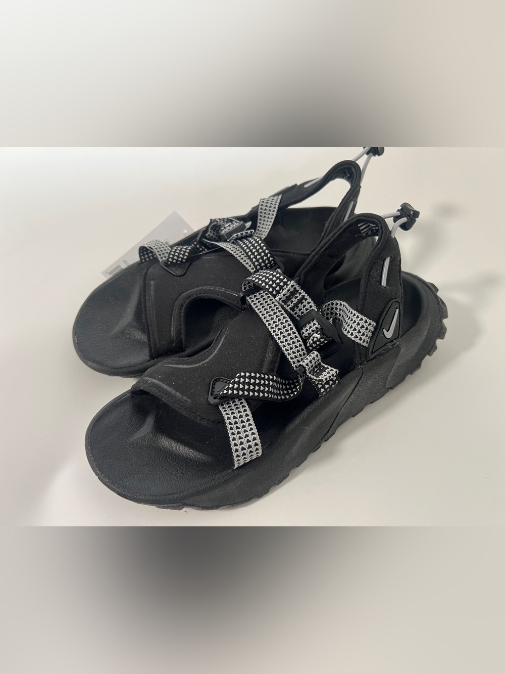 Nike Women Oneonta Sandal 'Black Pure Platinum'